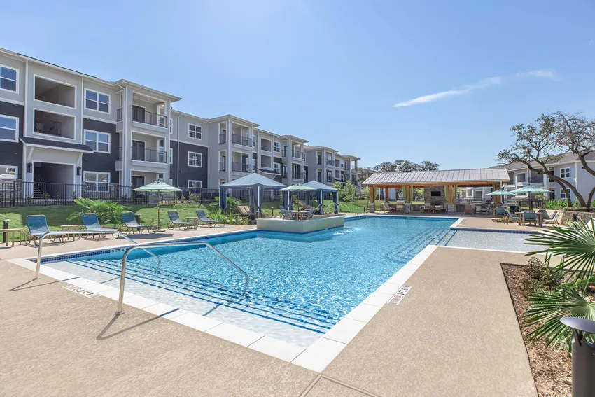 Resort-style pool